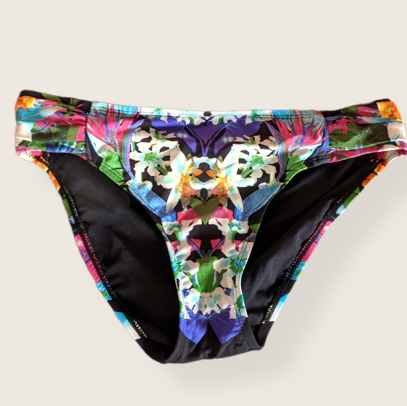 Bleu Rod Beattie Floral Swim Bottoms - Picture 1 of 5